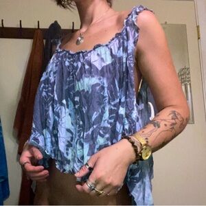 BNWOT Kimchi Blue Feathered Tank